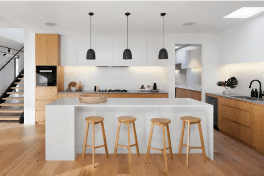 Bucătărie în stil minimalist: 5 reguli de urmat
