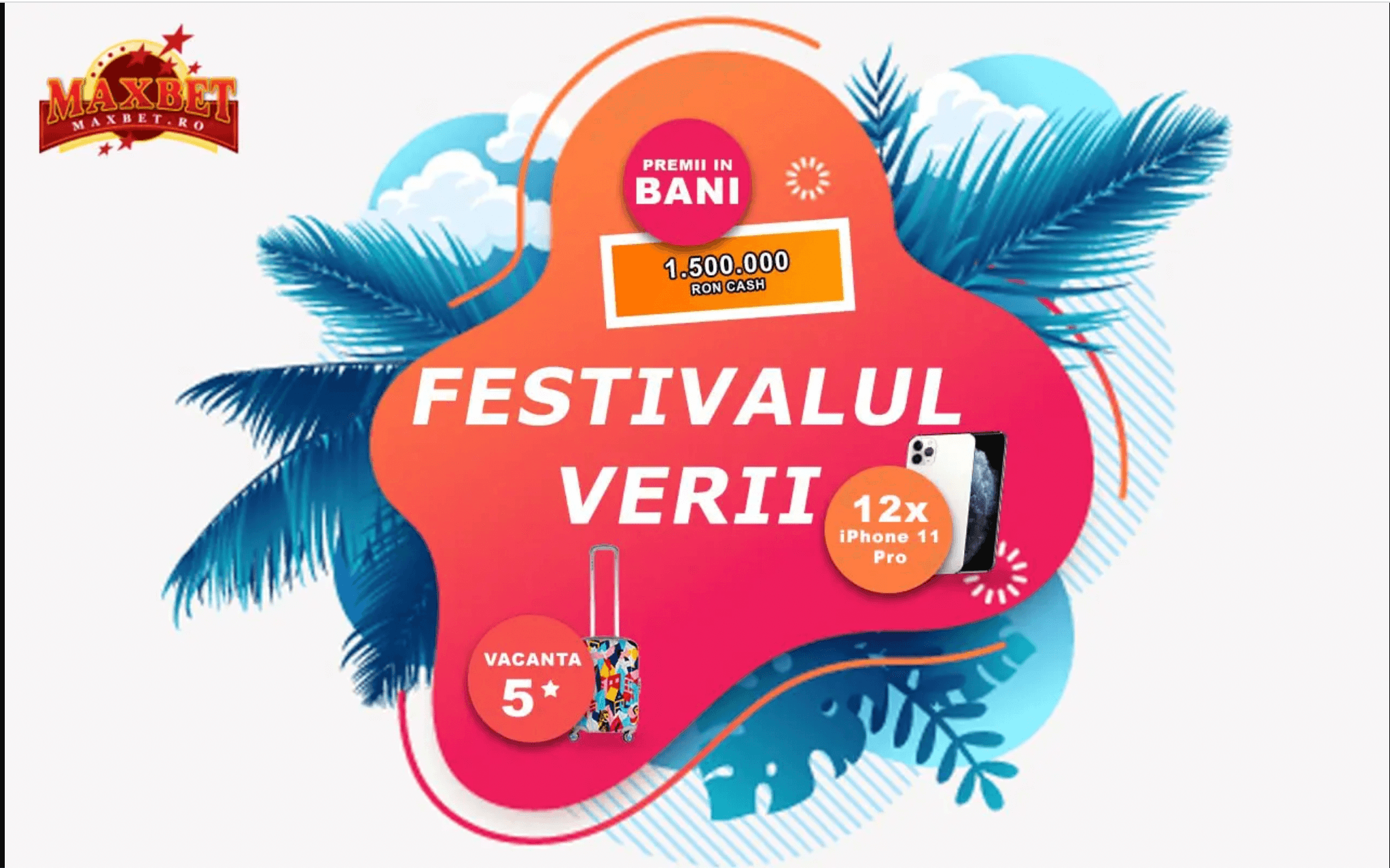 Cu MaxBet pleci în vacanțe de vis!