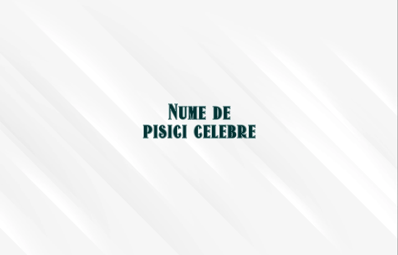 nume de pisici celebre